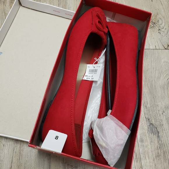 American Eagle By Payless Shoes - American Eagle Red Ballet Flats
